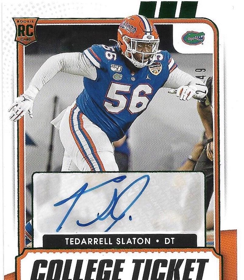 Tedarrell Slaton [Autograph Green] #300