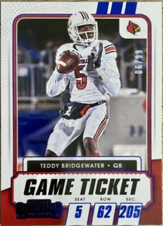 Teddy Bridgewater [Blue] #17