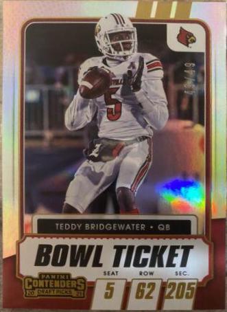 Teddy Bridgewater [Bowl Ticket] #17