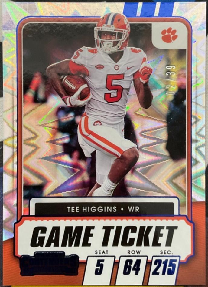Tee Higgins [Blue Explosion] #92