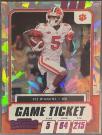 Tee Higgins [Cracked Ice Ticket] #92
