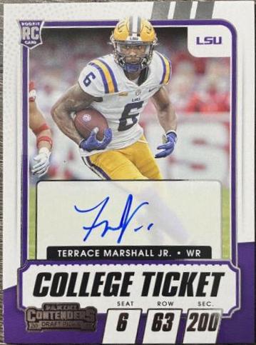 Terrace Marshall Jr. [Autograph] #116