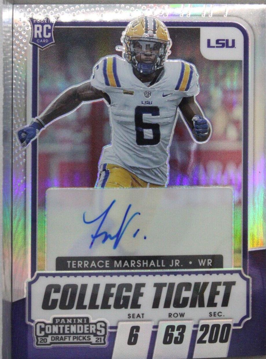 Terrace Marshall Jr. [Autograph] #116C