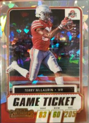 Terry McLaurin [Cracked Ice Ticket] #34