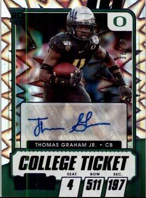 Thomas Graham Jr. [Autograph Blue Explosion] #298