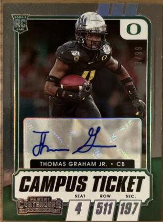 Thomas Graham Jr. [Autograph Campus Ticket] #298