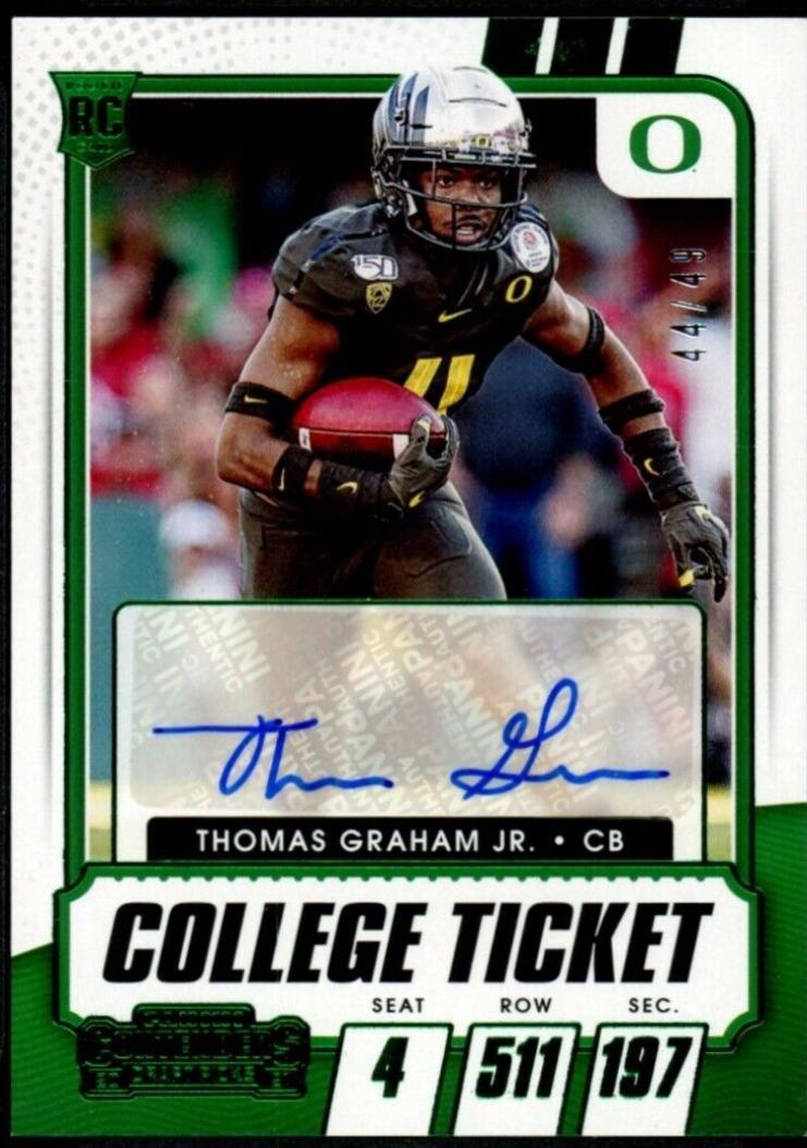 Thomas Graham Jr. [Autograph Green] #298