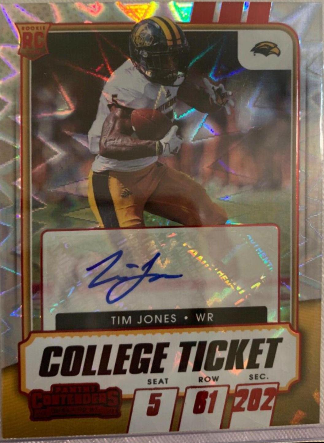 Tim Jones [Autograph Red Explosion] #144