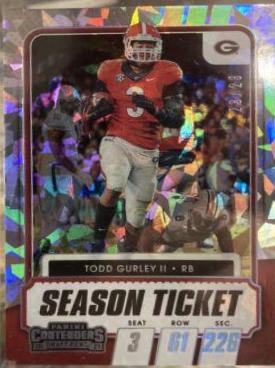 Todd Gurley II [Cracked Ice Ticket] #58