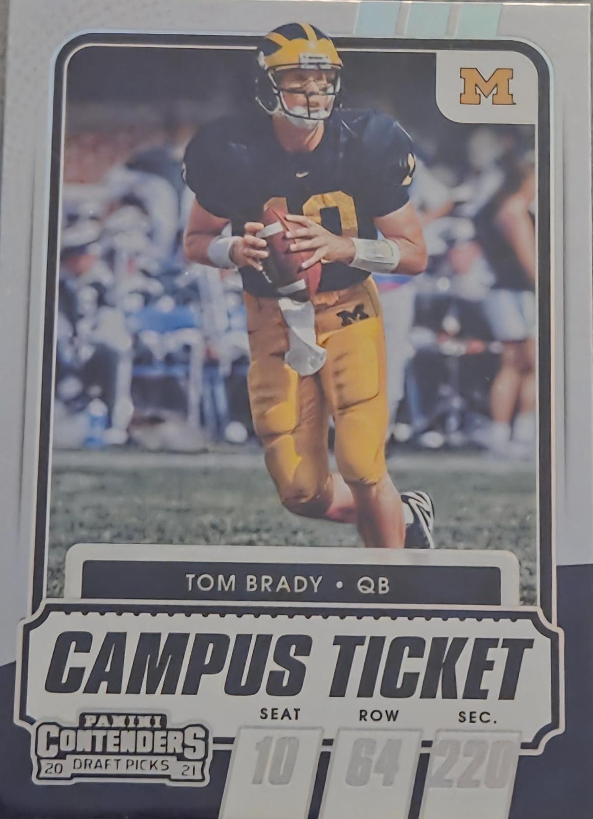 Tom Brady [Campus Ticket] #8