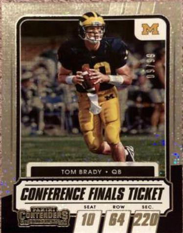 Tom Brady [Conference Finals Ticket] #8