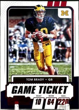 Tom Brady [Red Zone Ticket] #8