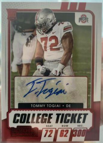 Tommy Togiai [Autograph Red] #276