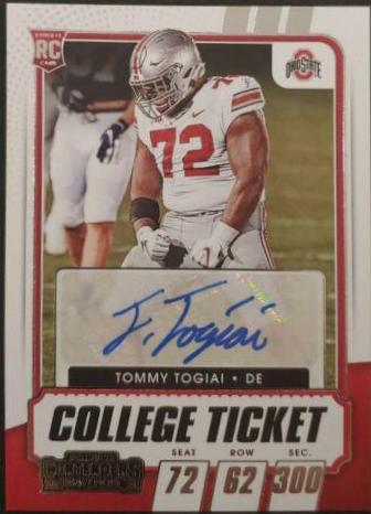 Tommy Togiai [Autograph] #276