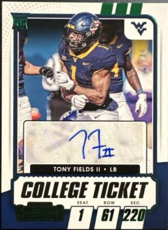 Tony Fields II [Autograph Green] #264