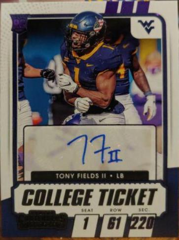 Tony Fields II [Autograph Purple] #264