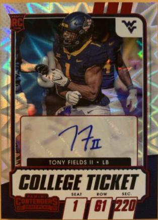 Tony Fields II [Autograph Red Explosion] #264