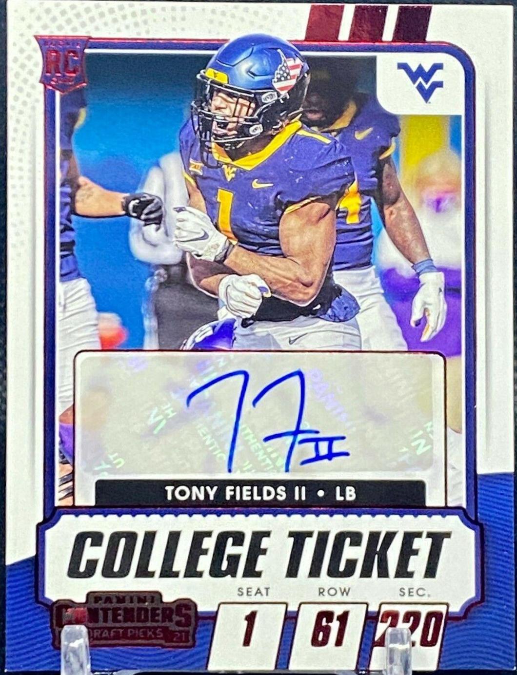Tony Fields II [Autograph Red] #264