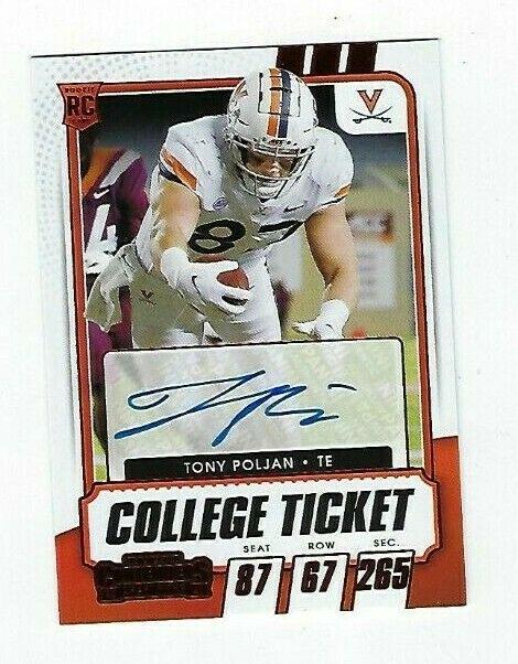 Tony Poljan [Autograph Red] #316