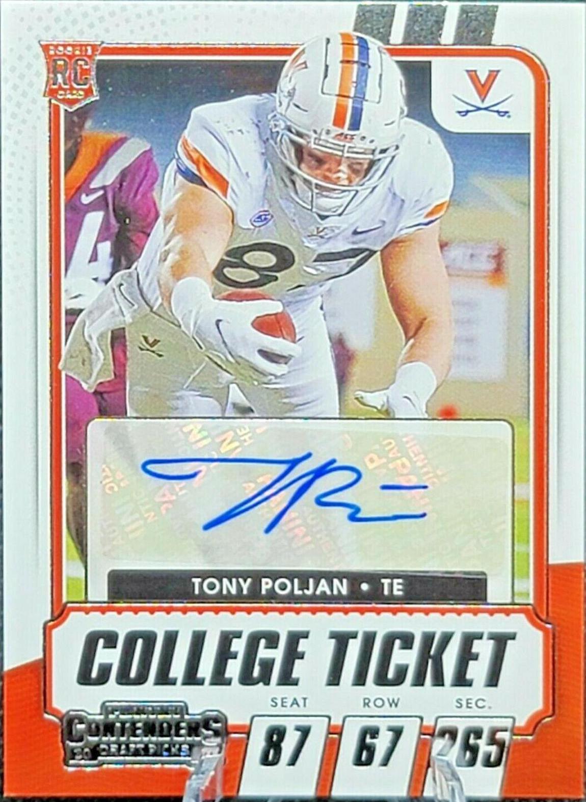 Tony Poljan [Autograph] #316