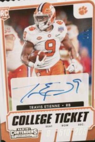 Travis Etienne [Autograph Stub] #112
