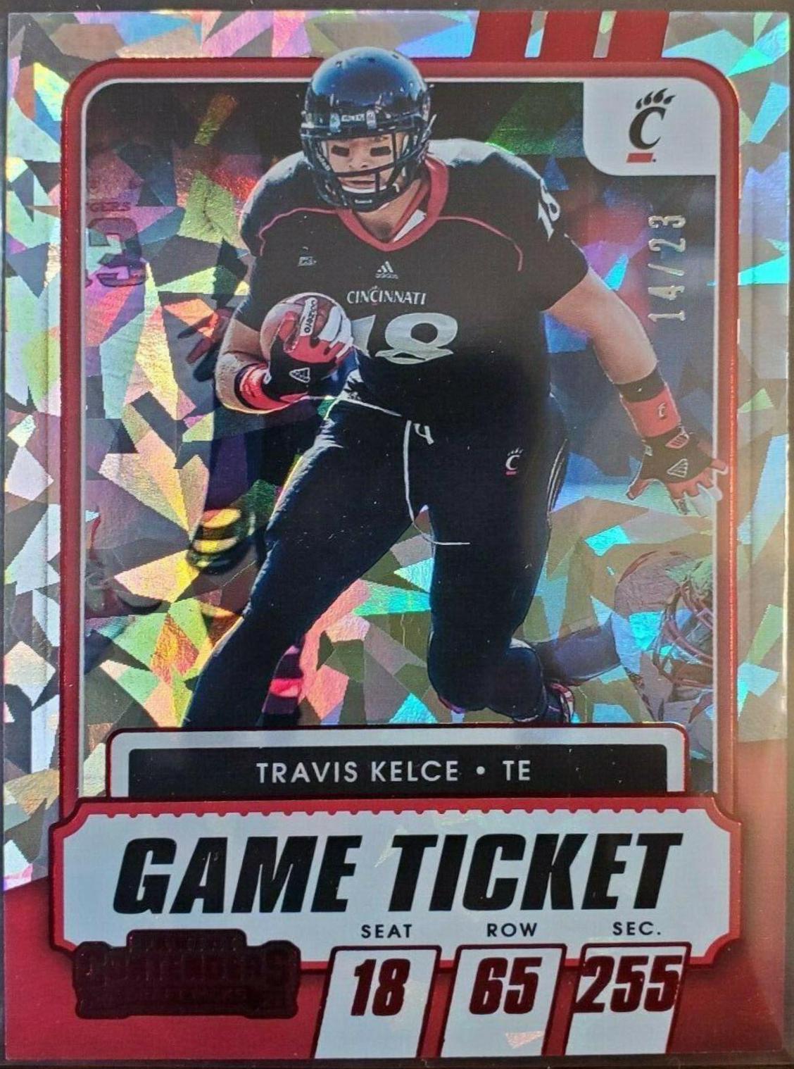 Travis Kelce [Red Cracked Ice] #28