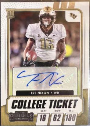 Tre Nixon [Autograph Campus Ticket] #277