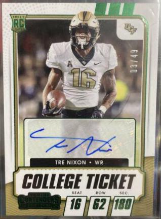 Tre Nixon [Autograph Green] #277