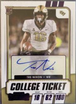 Tre Nixon [Autograph Purple] #277
