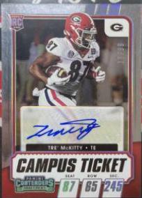 Tre' McKitty [Autograph Campus Ticket] #299