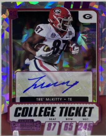 Tre' McKitty [Autograph Pink Cracked Ice] #299