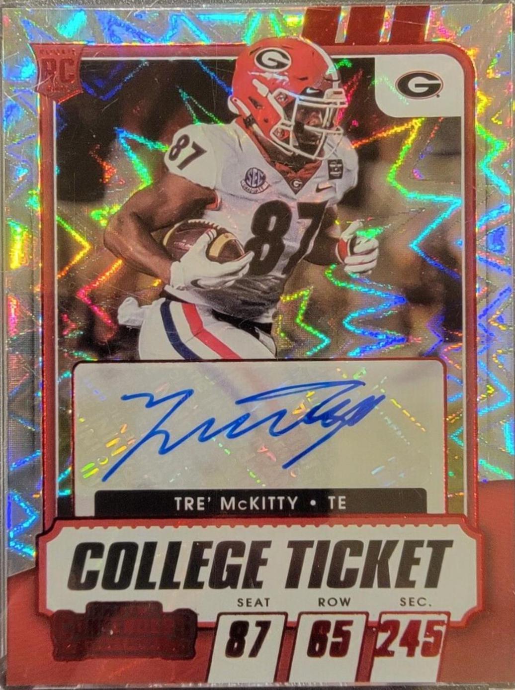 Tre' McKitty [Autograph Red Explosion] #299