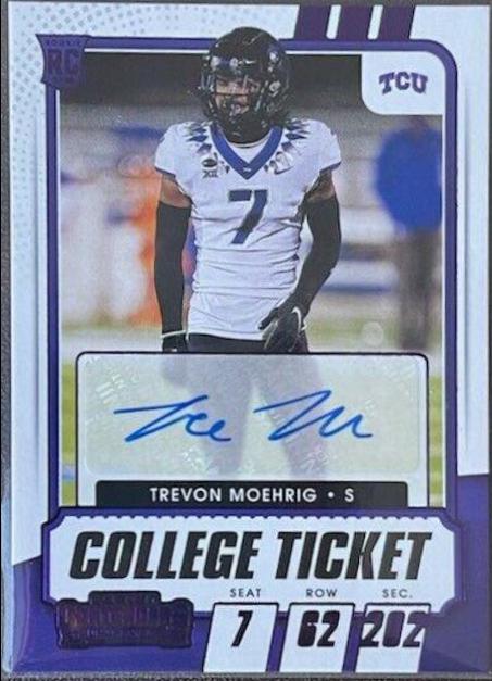 Trevon Moehrig [Autograph Purple] #155