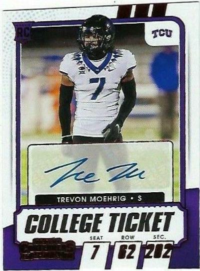 Trevon Moehrig [Autograph Red] #155