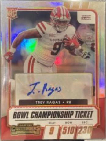 Trey Ragas [Autograph Bowl Championship Ticket] #257