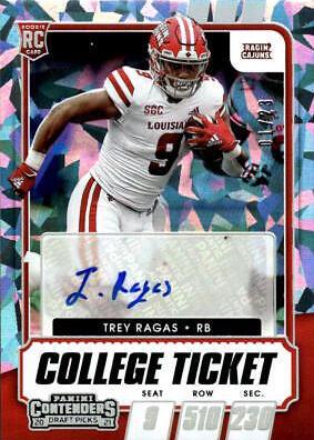 Trey Ragas [Autograph Cracked Ice Ticket] #257