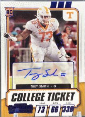 Trey Smith [Autograph Blue] #198