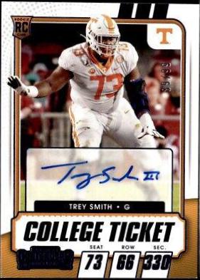 Trey Smith [Autograph Bowl Championship Ticket] #198