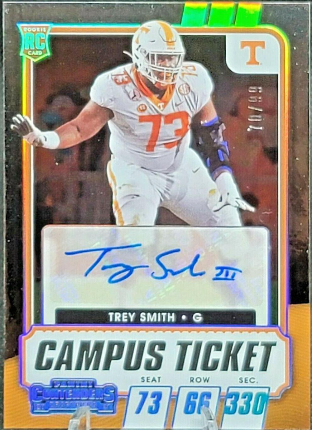 Trey Smith [Autograph Campus Ticket] #198
