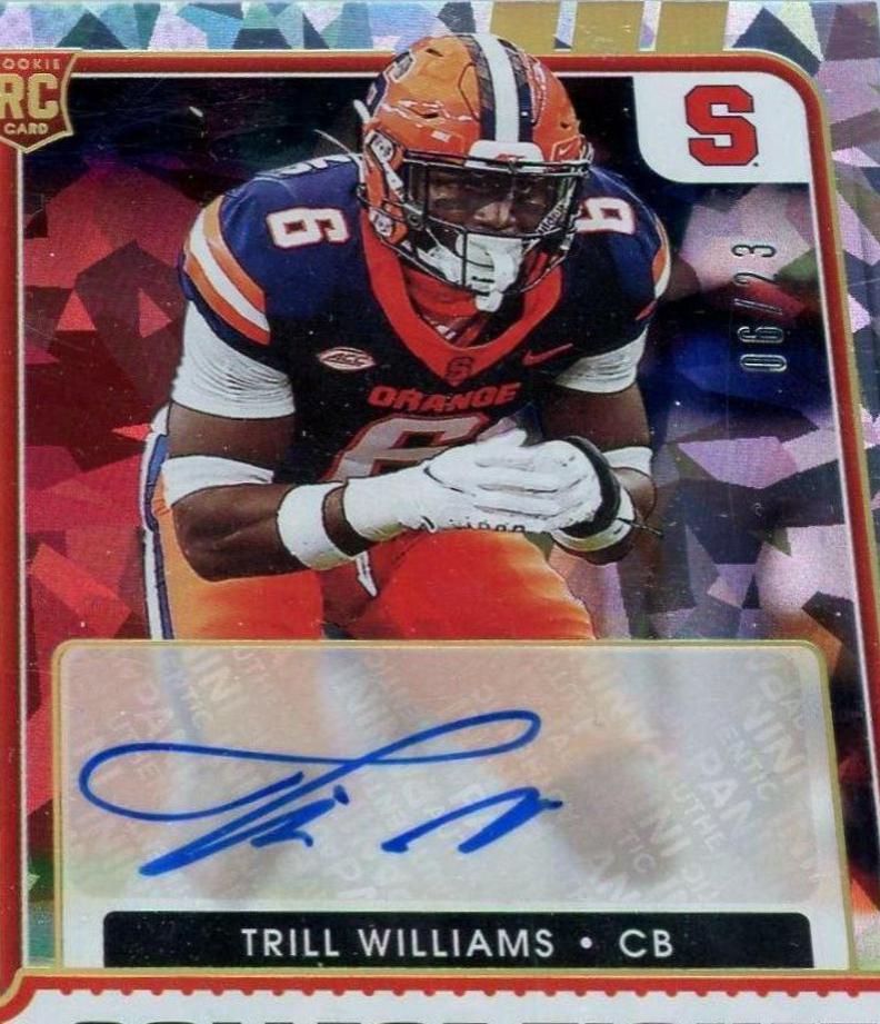Trill Williams [Autograph Gold Cracked Ice] #286