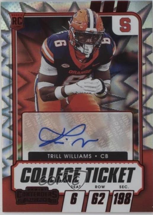 Trill Williams [Autograph Red Explosion] #286