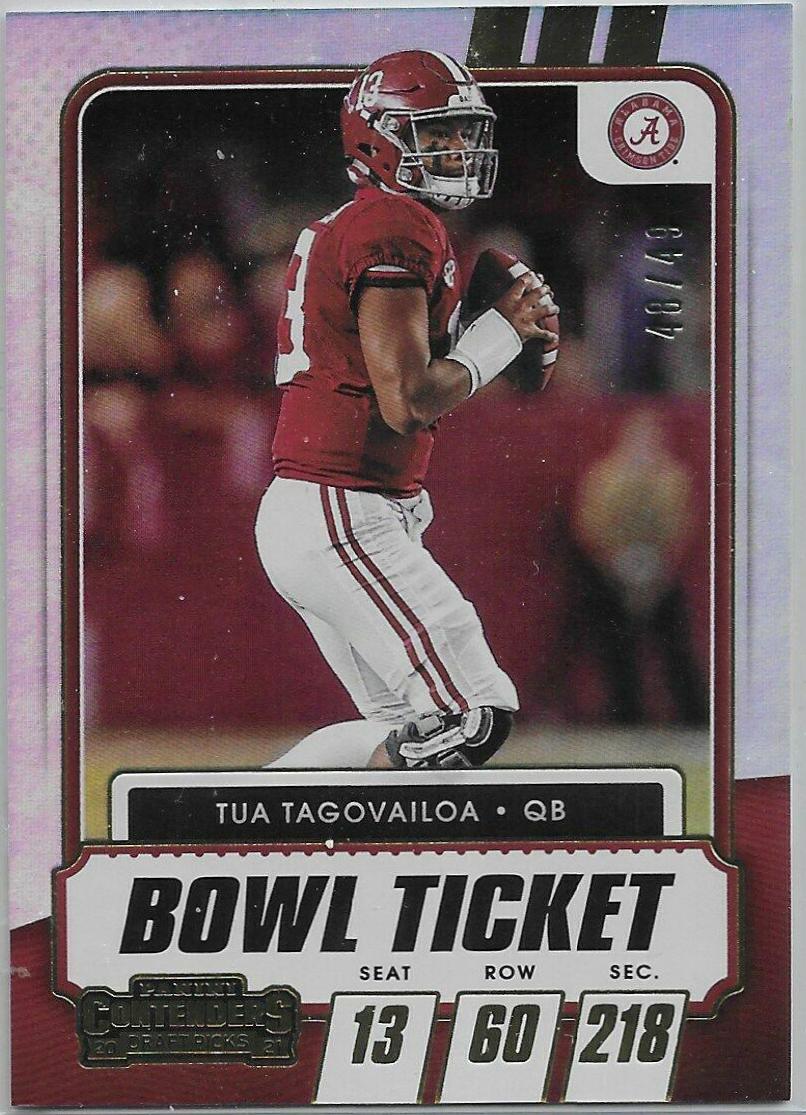 Tua Tagovailoa [Bowl Ticket] #25