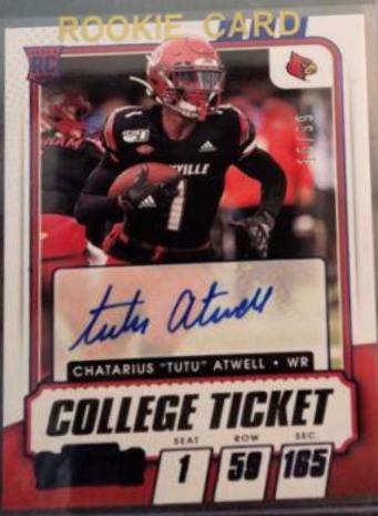 Tutu Atwell [Autograph Blue] #187