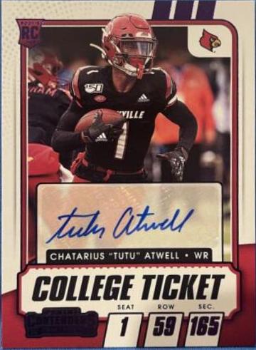 Tutu Atwell [Autograph Campus Ticket] #187