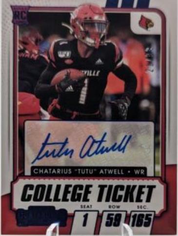Tutu Atwell [Autograph Purple] #187