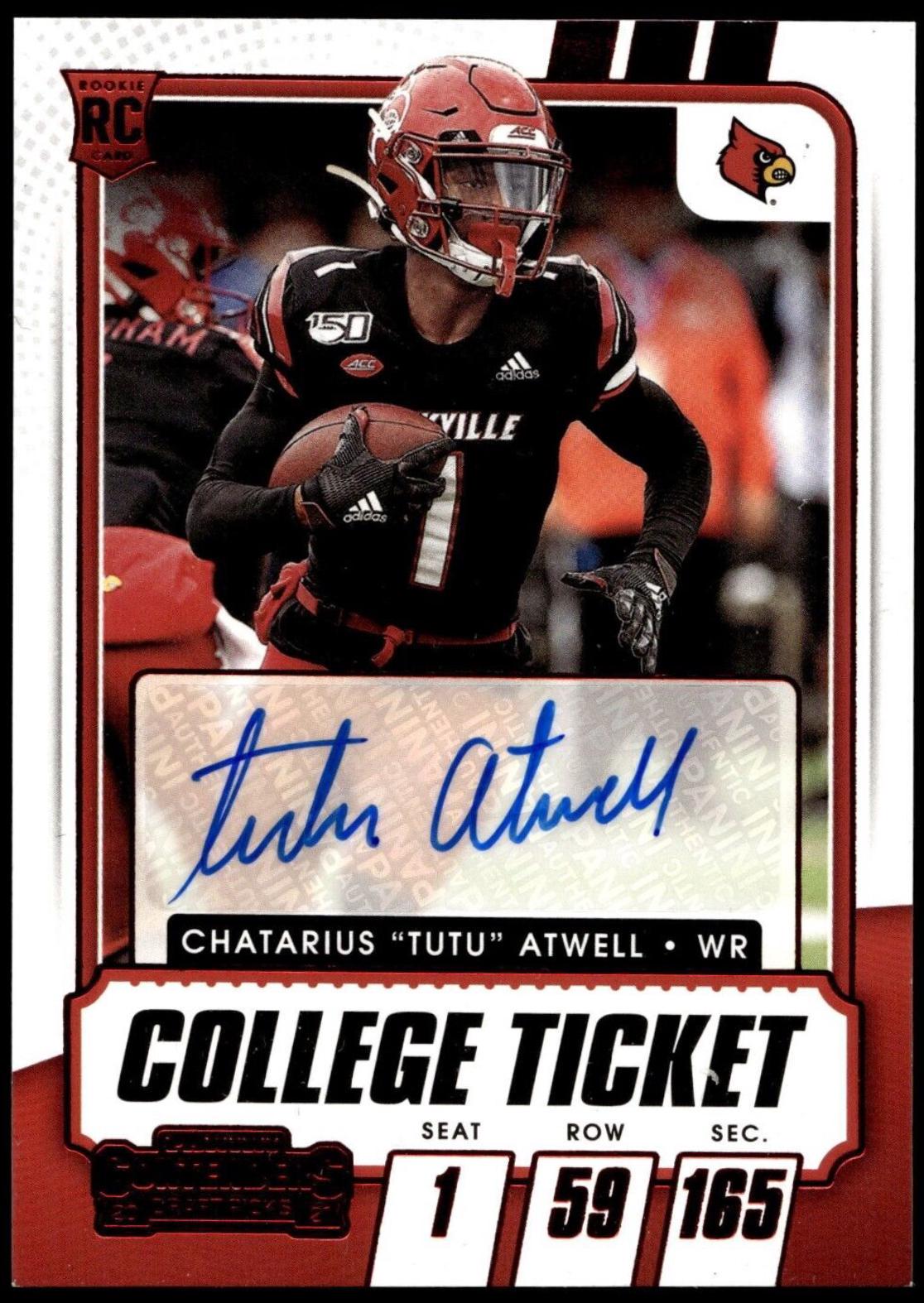 Tutu Atwell [Autograph Red] #187