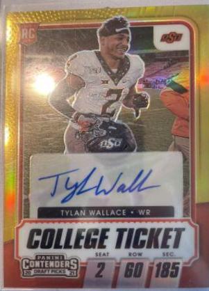 Tylan Wallace [Autograph Premium Gold] #124C