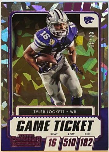 Tyler Lockett [Cracked Ice Ticket] #40