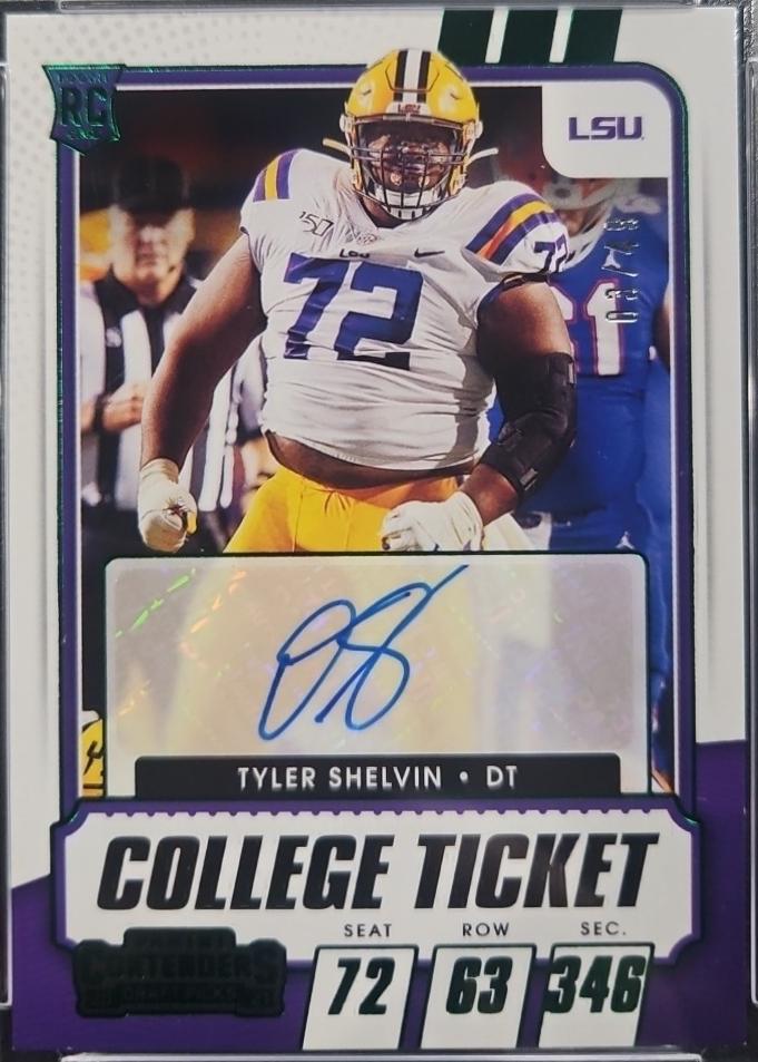 Tyler Shelvin [Autograph Green] #202