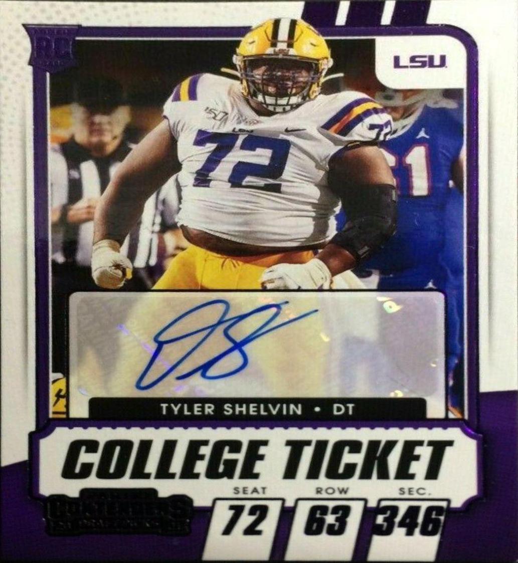 Tyler Shelvin [Autograph Purple] #202